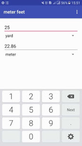 Image 1 for meters to feet to inches …