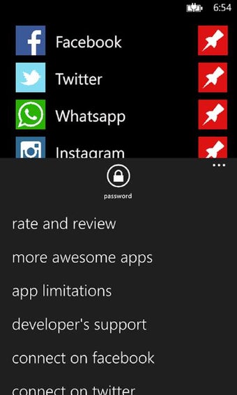 Imagen 2 para Lock Apps for Windows 10