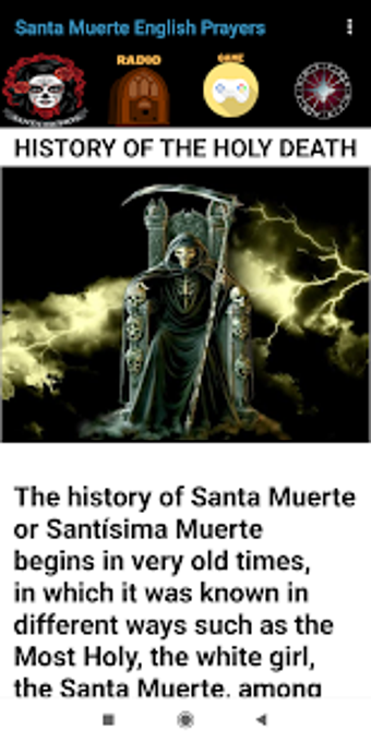 Image 2 for Santa Muerte English Pray…