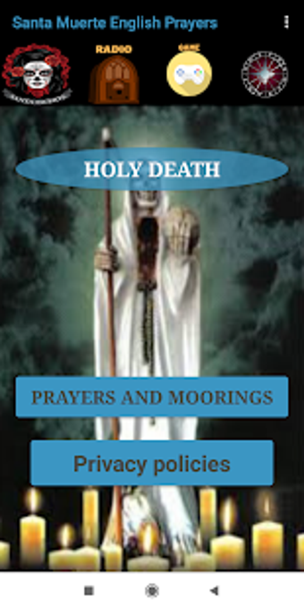 Image 1 for Santa Muerte English Pray…