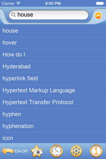 Image 0 for English Oriya Dictionary
