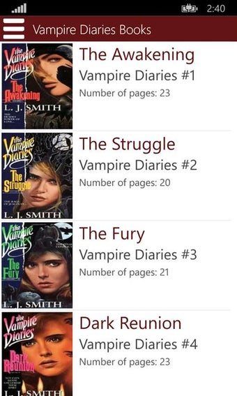 Imagen 2 para Vampire Diaries Books for…