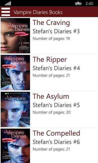 Imagen 0 para Vampire Diaries Books for…