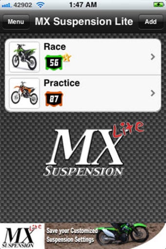 Image 0 for MX Suspension Lite
