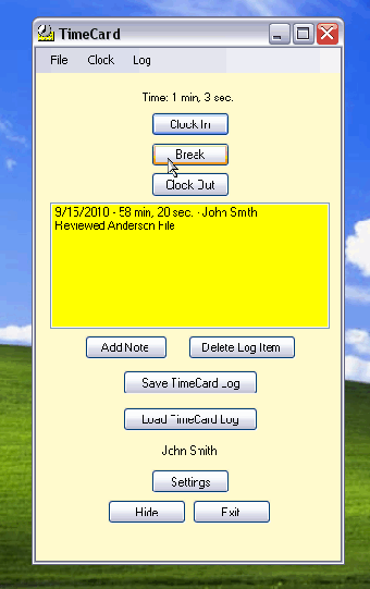 Imagen 0 para MousePaw TimeCard