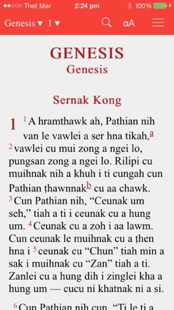 Image 1 for Hakha Chin Bible