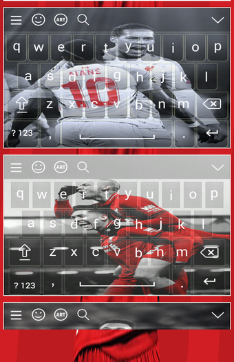 Imagen 0 para Reds Liverpool Keyboard E…