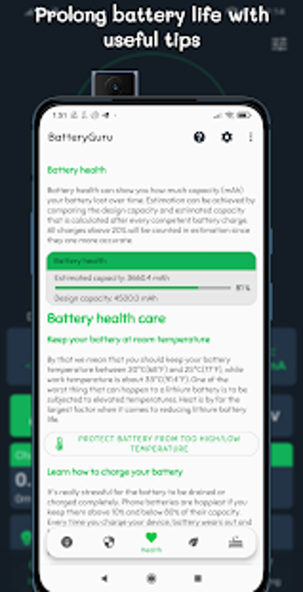 Imagen 3 para Battery Guru - Battery Mo…