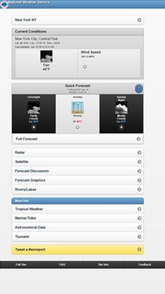 Image 1 for Weather + for Windows 8