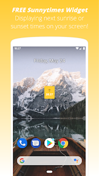 Image 1 for Sunnytimes Widget - Sunri…