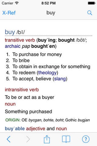 Image 0 for Chambers Dictionary