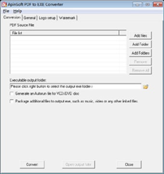 Image 0 for ApinSoft PDF to EXE Conve…