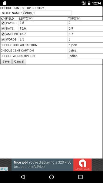 Imagen 1 para Cheque Printing Software