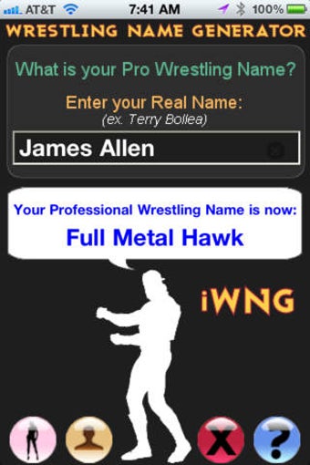 Image 0 for Wrestling Name Generator …