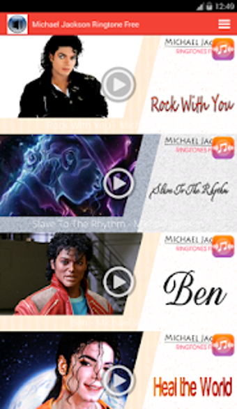 Image 0 for Michael Jackson Ringtone …