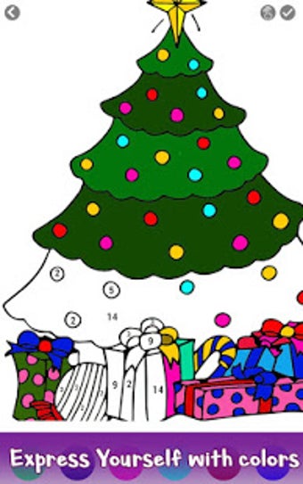Image 1 for Christmas Color by Number…
