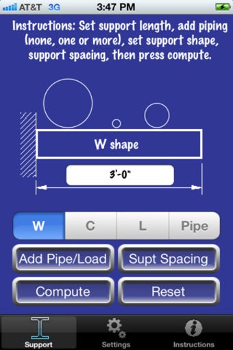 Image 0 for Piping Support Selector