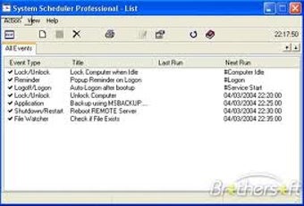 Image 0 for System Scheduler Professi…