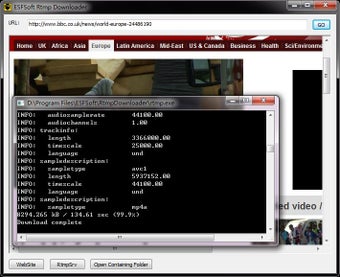 Image 0 for ESFSoft RTMP Downloader