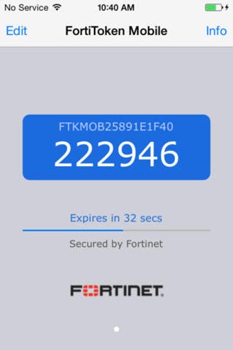 Image 0 for FortiToken Mobile