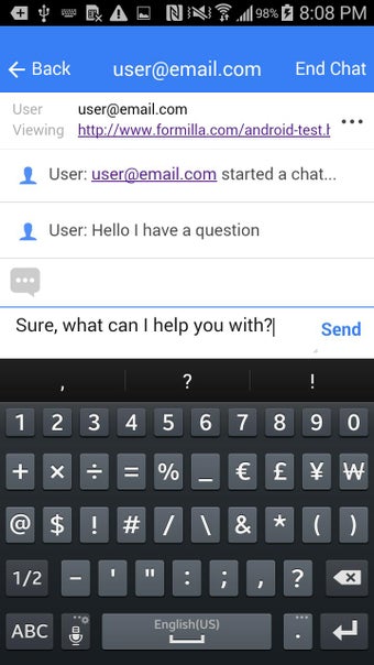 Imagen 3 para Formilla Live Chat
