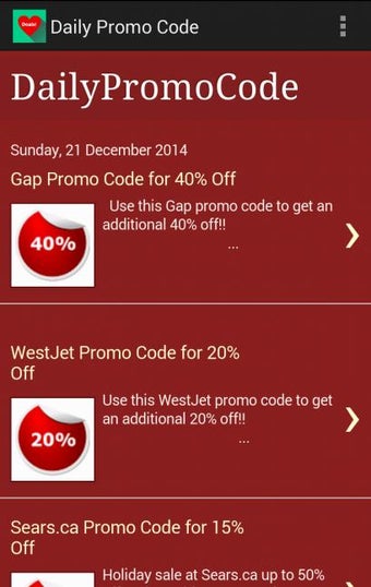 Image 0 for Daily Coupon Code