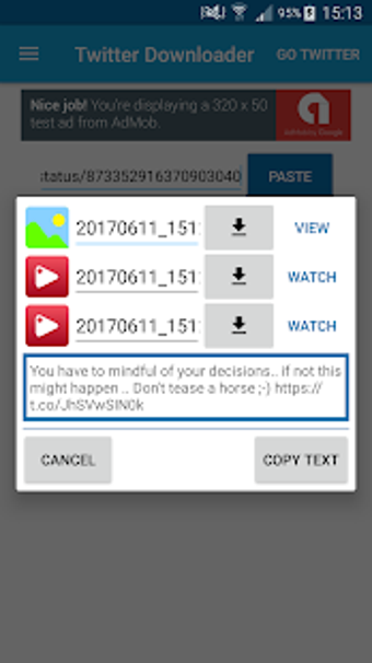 Imagen 0 para Twitter downloader