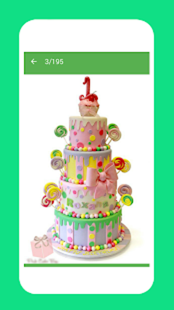Image 3 for Birthday Cake design idea…