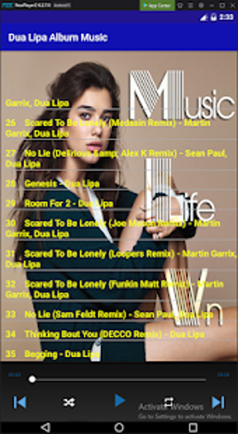 Imagen 2 para Dua Lipa Album Music