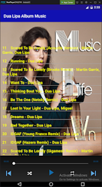 Imagen 1 para Dua Lipa Album Music