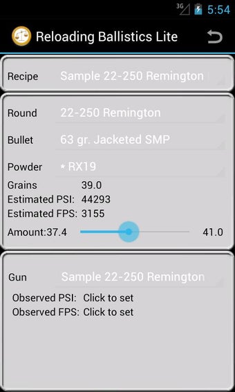 Imagen 0 para 22-250 Remington Ballisti…