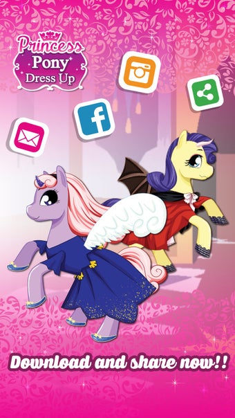 Image 2 for Pony Free Kids DressUp Cr…