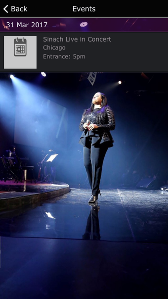 Imagen 1 para Sinach Live