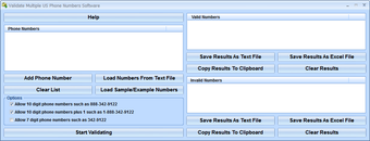 Imagen 0 para Validate Multiple US Phon…