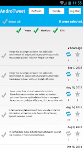 Image 1 for AndroTweet - Cleaner Twit…