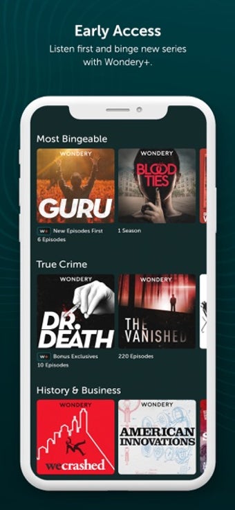 Image 0 for Wondery - Premium Podcast…
