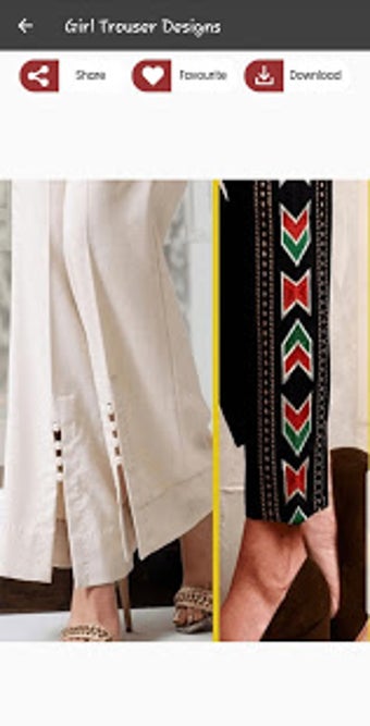 Imagen 1 para Girl Trouser Design