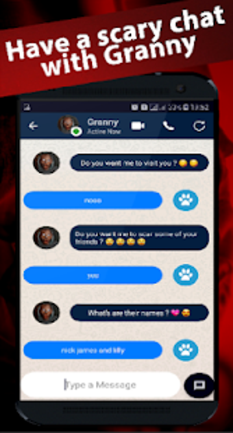 Imagen 1 para scary granny's video call…