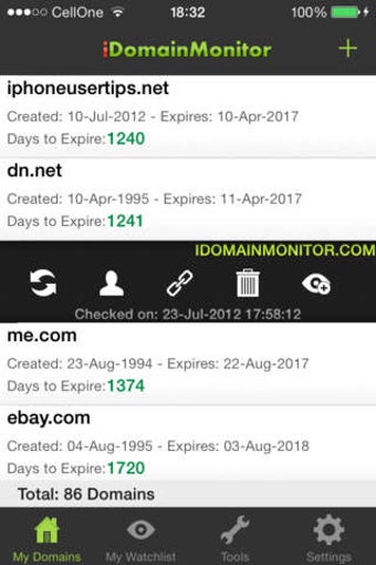 Image 0 for iDomain Monitor - Domain …