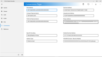 Image 3 for IPv4/v6 Subnet Calculator