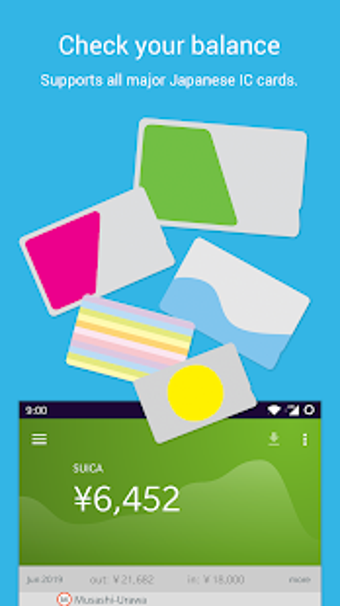 Image 1 for Suica and IC Card reader …