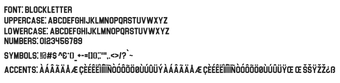 Image 0 for Blockletter