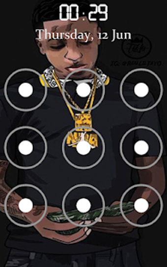Image 0 for NBA Youngboy Pattern Lock…