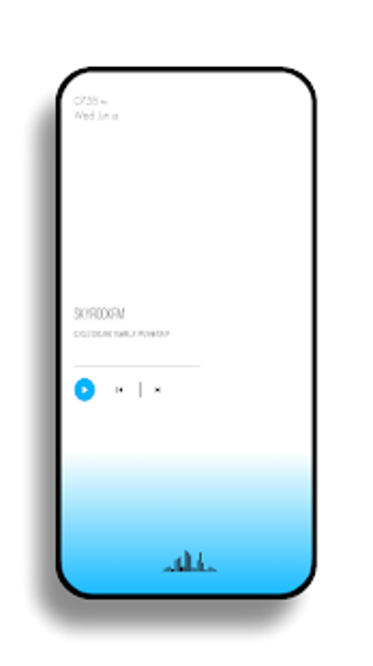 Image 1 for ocean klwp theme