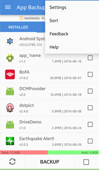 Imagen 0 para App Backup & Restore Pro
