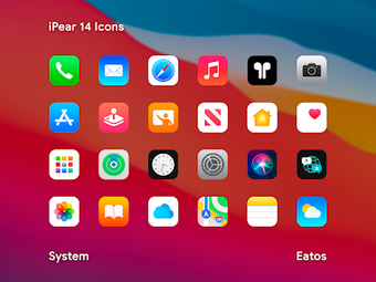Imagen 0 para iPear 14 - Icon Pack