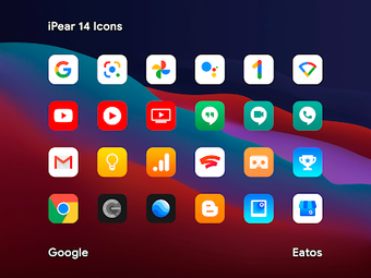 Imagen 2 para iPear 14 - Icon Pack