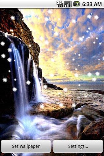 Image 3 for 3D Waterfall Live Wallpap…