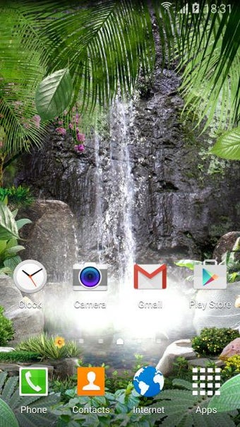 Image 2 for 3D Waterfall Live Wallpap…