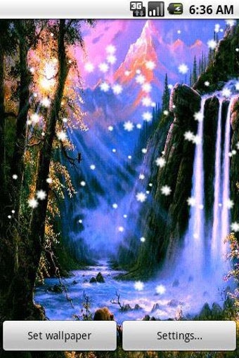 Image 1 for 3D Waterfall Live Wallpap…